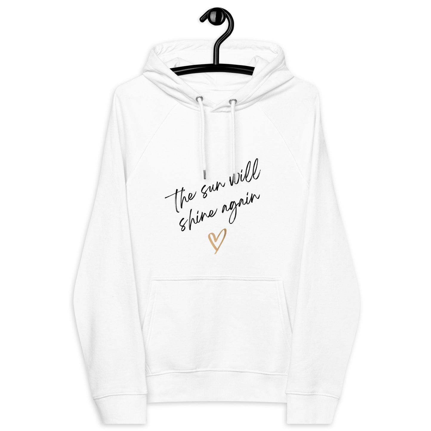 Unisex eco raglan hoodie